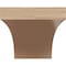 Ekena Millwork 11"W x 22"D x 11"H Wide Huntington Rough Cedar Woodgrain TimberThane Corbel, Primed Tan CORUR11X22X11HUNRCPR - alternate 2